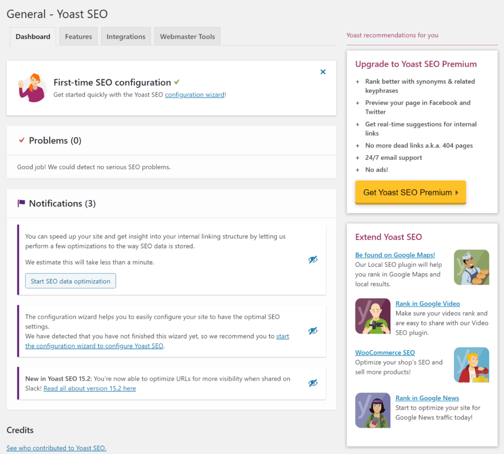 setup 5 yoast seo