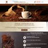 Mẫu web bán cà phê 2