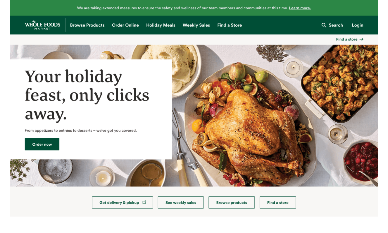 website Whole Foods