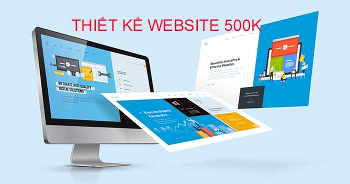 thiết kế website 500k
