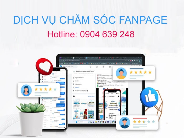 dịch vụ chăm sóc fanpage