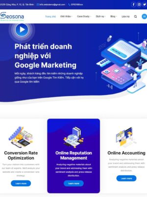 Theme wordpress dịch vụ agency 01
