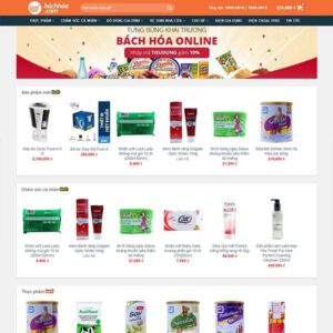 Theme wordpress bán tạp hóa
