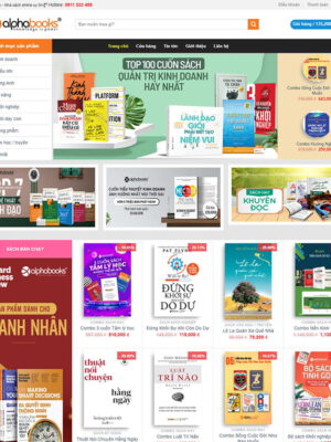 Theme wordpress bán sách