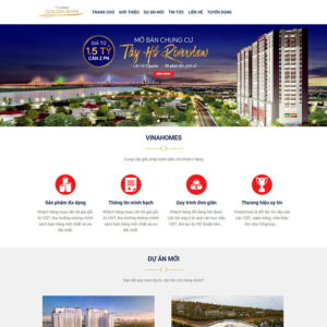 theme wordpress bất động sản đẹp
