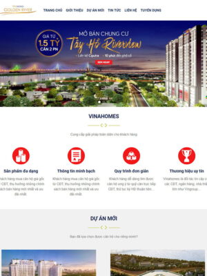 theme wordpress bất động sản đẹp