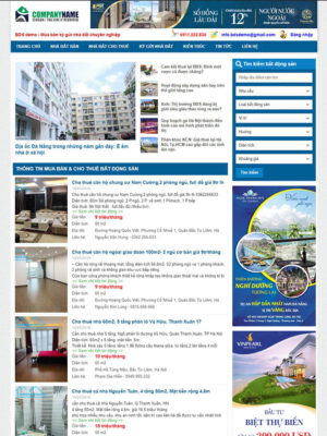 Theme wordpress bất động sản 033