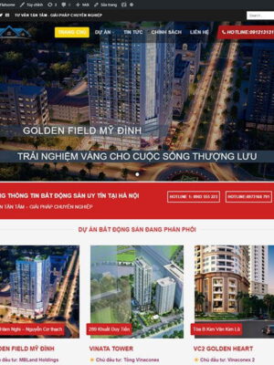 Theme wordpress bất động sản 03
