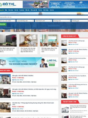 theme wordpress bất động sản 05
