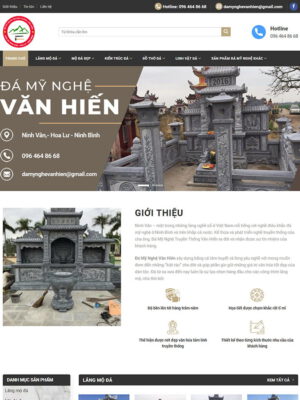 Theme wordpress flatsome bán bia đá 01