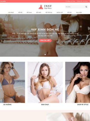 Theme wordpress bán bikini 01