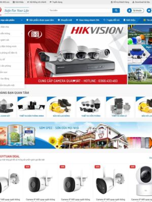 Theme wordpress bán camera 04
