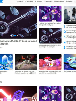 Theme wordpress tin tức tiền ảo, coin, kỹ thuật số