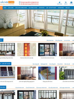 theme wordpress cơ khí