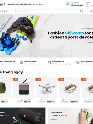 Theme wordpress bán sản phẩm công nghệ