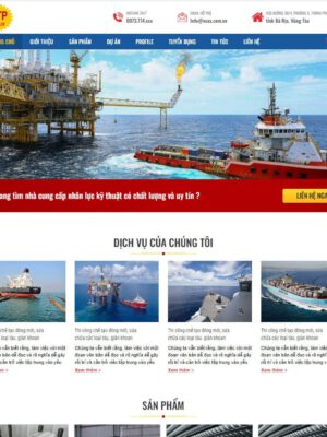 Theme wordpress giới thiệu công ty 02