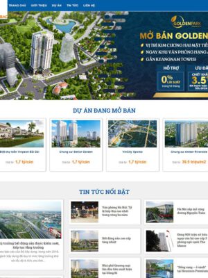 Theme wordpress bất động sản