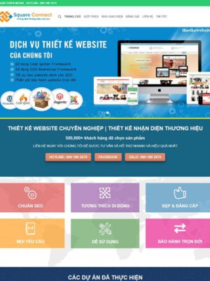 theme wordpress dịch vụ thiết kế web
