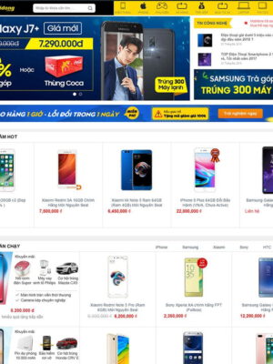 theme wordpress bán điện thoại di động