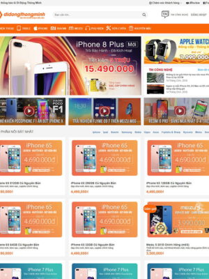 Theme wordpress di động thông minh