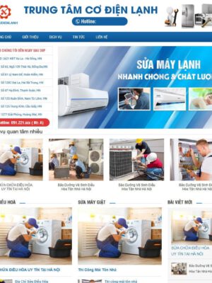 Theme wordpress điện lạnh 02