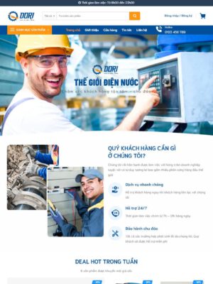 Theme wordpress bán điện máy 03