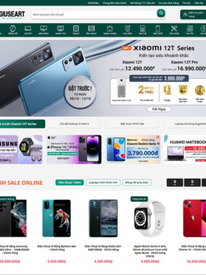 Theme wordpress bán điện thoại 06