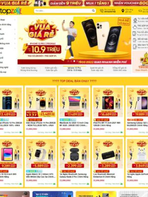 Theme wordpress bán điện thoại 07