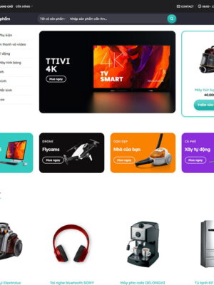 Theme wordpress bán hàng điện tử