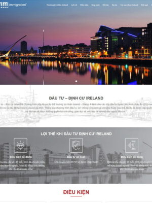 Theme wordpress đầu tư định cư