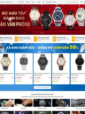 Theme wordpress đồng hồ 04