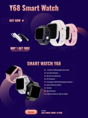 Theme wordpress landing page đồng hồ thông minh