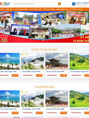 Theme wordpress du lịch cao cấp 07