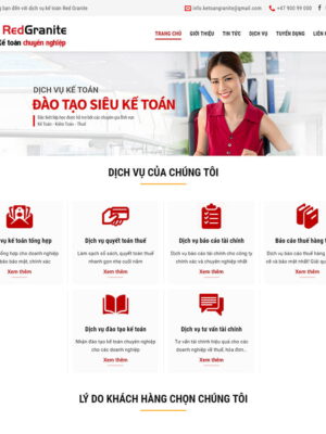 theme wordpress dịch vụ kế toán