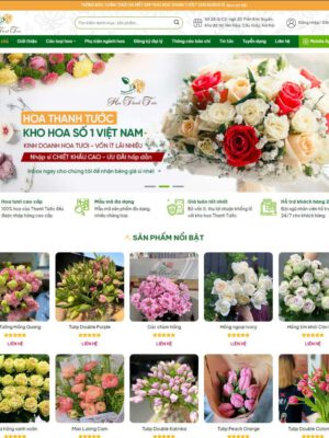 Theme wordpress hoa tươi 03