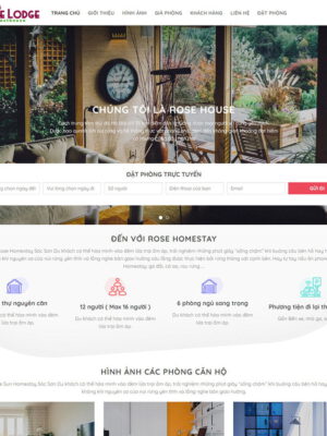 Theme wordpress homestay