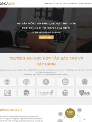 theme wordpress bán khóa học