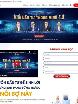 Theme wordpress bán khóa học 04