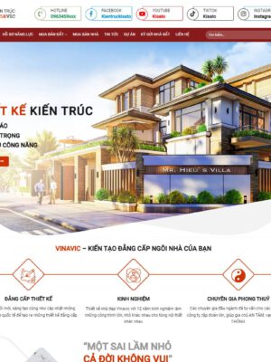 Theme wordpress kiến trúc 5