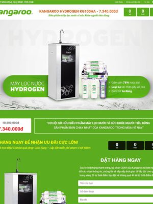 theme wordpress bán lọc nước