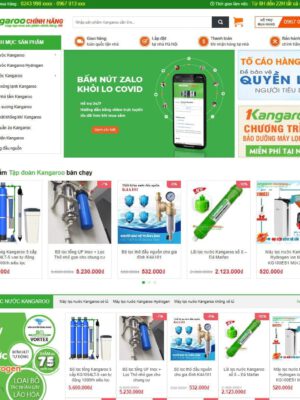 Theme wordpress bán máy lọc nước 02