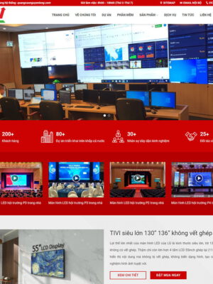Theme wordpress bán màn hình led