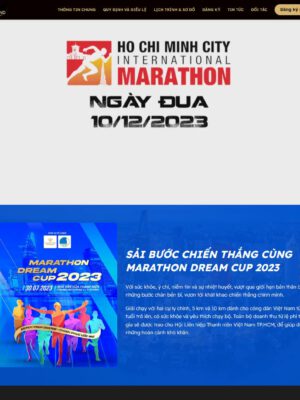 Theme wordpress sự kiện marathon