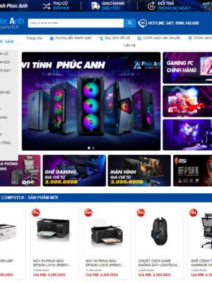 Theme wordpress bán máy tính 06