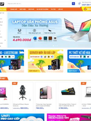 Theme wordpress bán máy tính 07