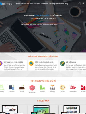 Theme wordpress dịch vụ mua bán code