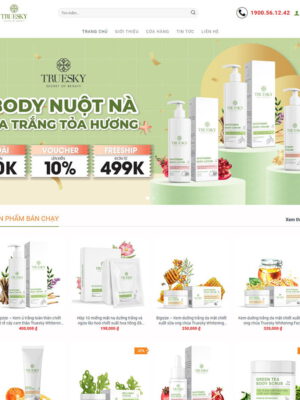 Theme wordpress mỹ phẩm 14