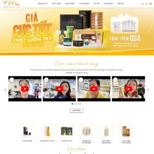 Theme wordpress mỹ phẩm 24
