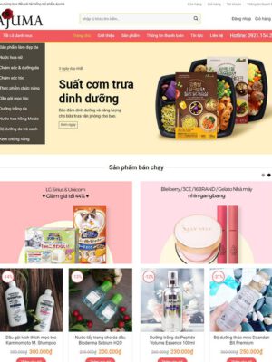 theme wordpress mỹ phẩm 05