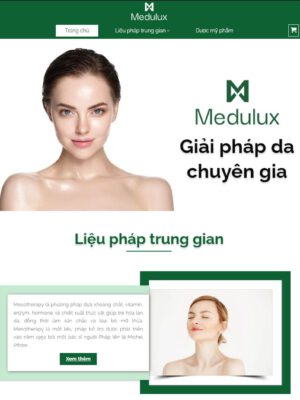Theme wordpress landing page mỹ phẩm